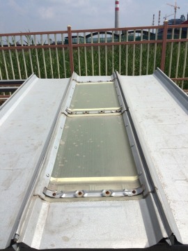 dome skylight fiberglss plastic window