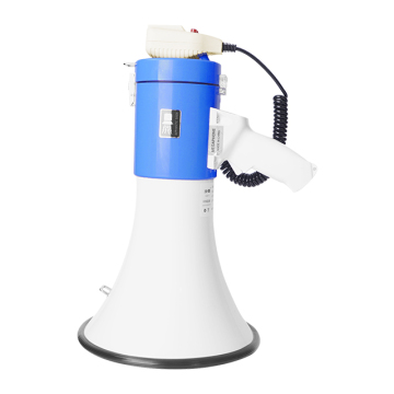 Professional 50Watt Battery Rechargeable Megaphone: Portable Loudspeaker for Professional Use