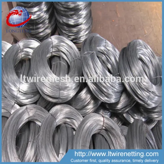 Low price BWG 4 0.9mm galvanized Iron wire for sale