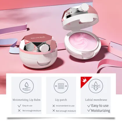 BIOAOUA Strawberry Moisturizing Moisturizing Lip Mask 13g