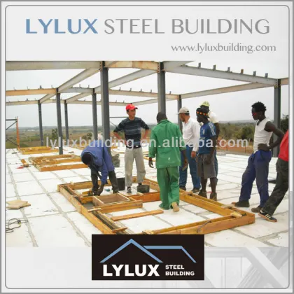 Prefabricated real estate construction structure building steel structure precast building