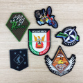 Patches en caoutchouc tissées 2D / 3D Vêtements de décoration individuels