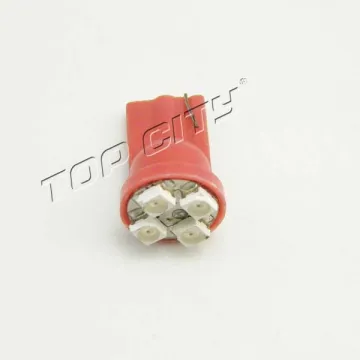 Factory Promotion High Quality Red Color SMD 3528 Red Color T10 W5W 194 Auto LED for Reading Light