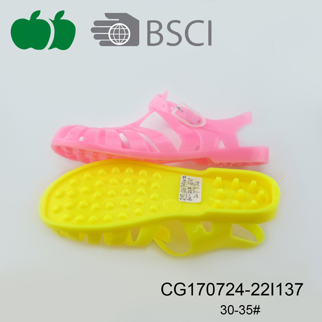 jelly pvc sandal