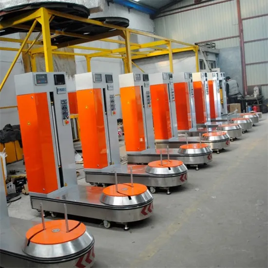 LP600S Fully Automatic Airport Luggage Stretch Wrapping Machine