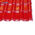 Anti corrosive plastic spanish roof tile asa pvc corrug roof tile for villa