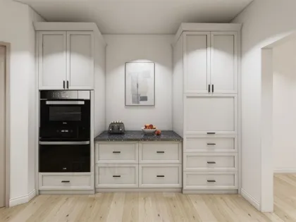 Customized High End Solid Wood Cupboard For Kitchen