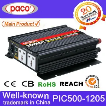 Inverter with Charger 110V/220V AC and Charge 12V/24V AGM GEL battery