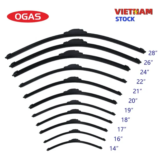 Ogas Best Quality Car Rubber Wiper Blades for Soft Front Windshield