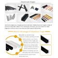Aluminum I Angle Bar Aluminum Angle Extrusion