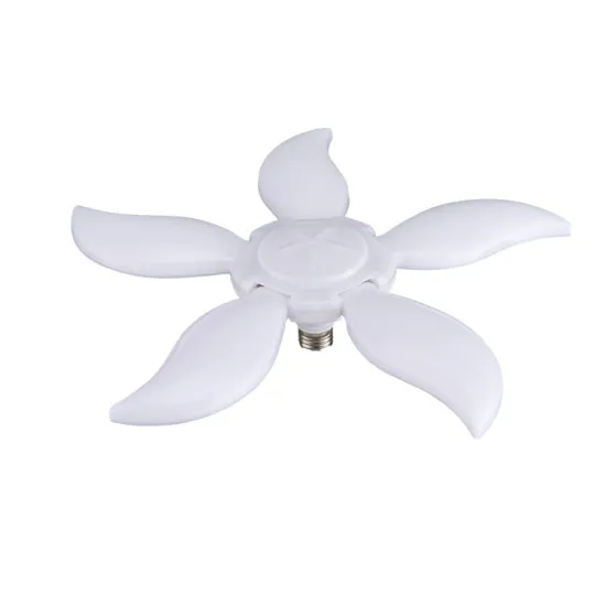 Five Leaves Foldable Mango Shape LED E27 Ceiling Fan Bulb