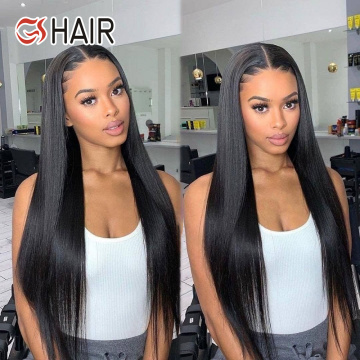 HD Lace Front Wig: GS 13x4 Brazilian Virgin Cuticle Aligned Human Hair for Black Women