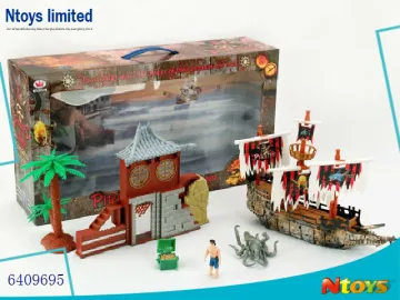 6409695 SUPER TOY SET PIRATE BOAT