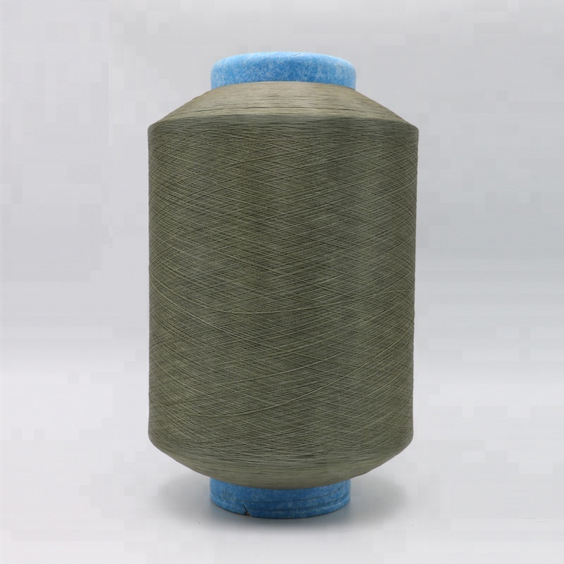 Conductive filament antibacterial textile fabric