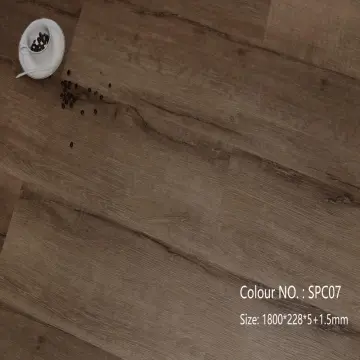 Interlock 4mm 5mm 6mm pvc lvt spc flooring