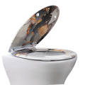 Duroplast Toilet Seat Quick Release Top Fixing(marble2)