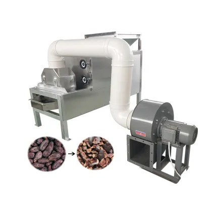 Small Scale Cocoa Bean Processing and Cacao Powder Making Machine
