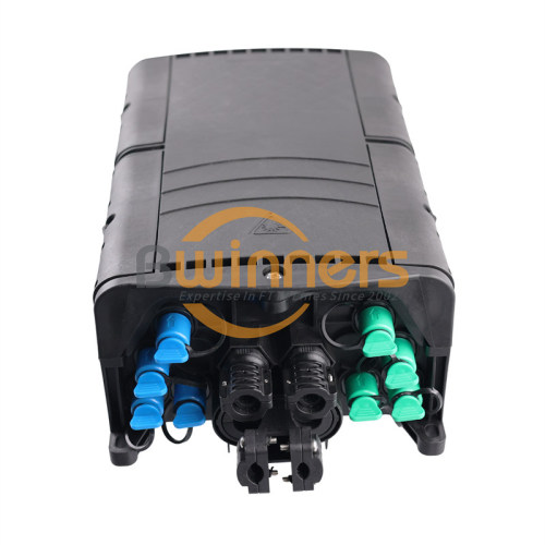 กล่องฮับ IP68 10 พอร์ตกล่องแจกเส้นใย