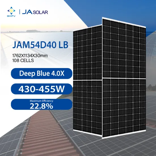 JA Solar Monocrystalline Solar Panels: 430W to 455W Modules for Home and Industry Use - TUV Certified
