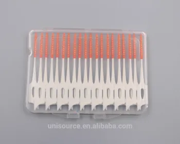 Soft pick orange Gum stick flosser