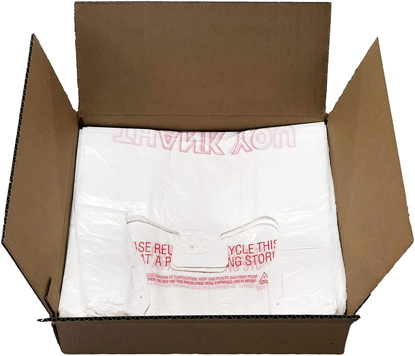 Logo Printing Thick Plastic Shopping Food Grade Packaging Supreme Courier Packing Bags