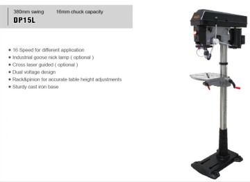 Hot sale DP15L industrial drill press