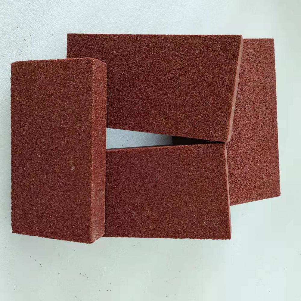 Red Whetstone Knife Sharpening Stone