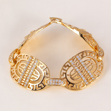 Xuping Fashion Bracelet 18k Gold Jewelry