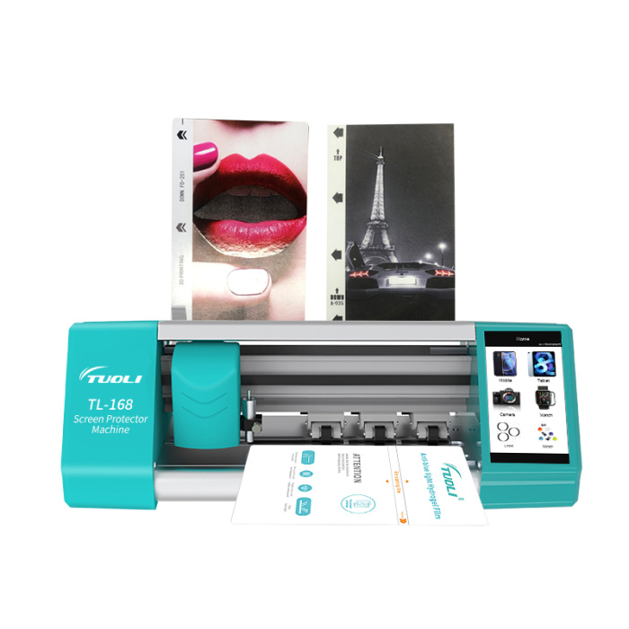 Mesin pemotong pelindung layar yang inteligent