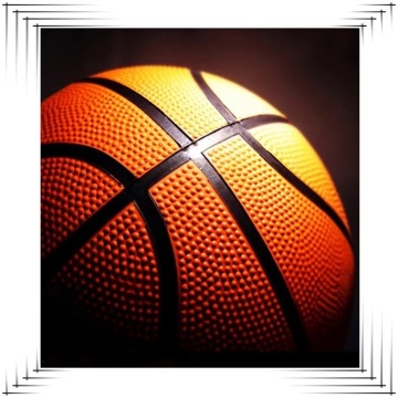2020 Basketbol Dekorasyon için Son PU Suni Deri