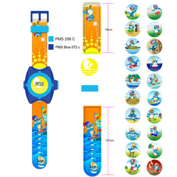 hot selling disney audit OEM 20 images projector kids watch