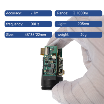 Laser Ranging Module with Serial Port Measuring Instrument