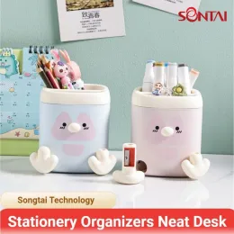 Cute Penguin Shaped Pen Holder Organizer