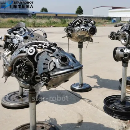 Montrous Fish Animatronic Mech medel