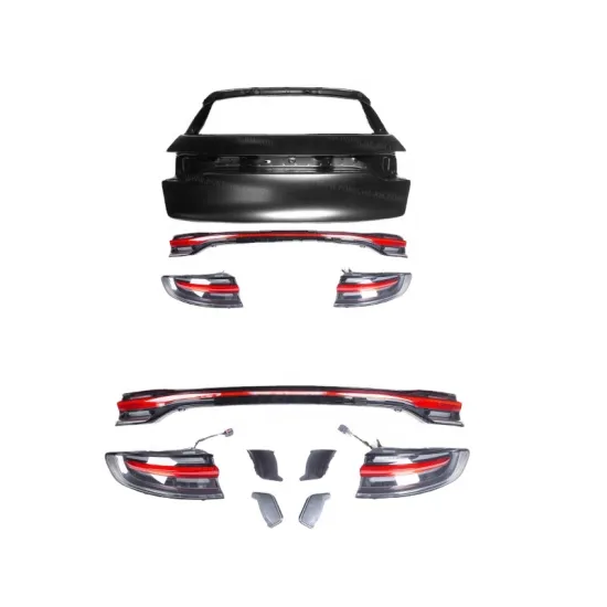 19-21 Porsche Macan Smoked Black Through-Type Tail Lamp Upgrade