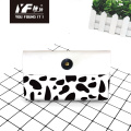 Custom animal hair style PU leather handbag cosmetic bag pencil case&bag multifunctional bag