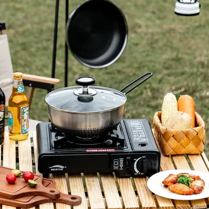 Suitable For All Stove Top No-stick Honeycomb Fry pan Stainless Steel frying wok pan