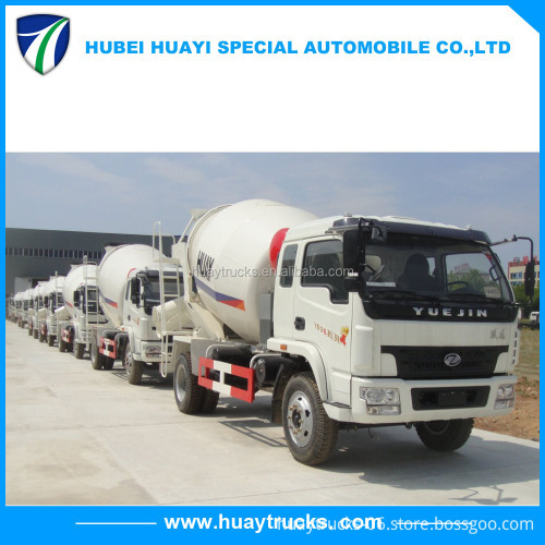 SAIC YUEJIN X300 4CBM Euro 5 Concrete Mixer Truck - Factory Direct Sale