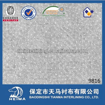 nonwoven fusible interlining fabric