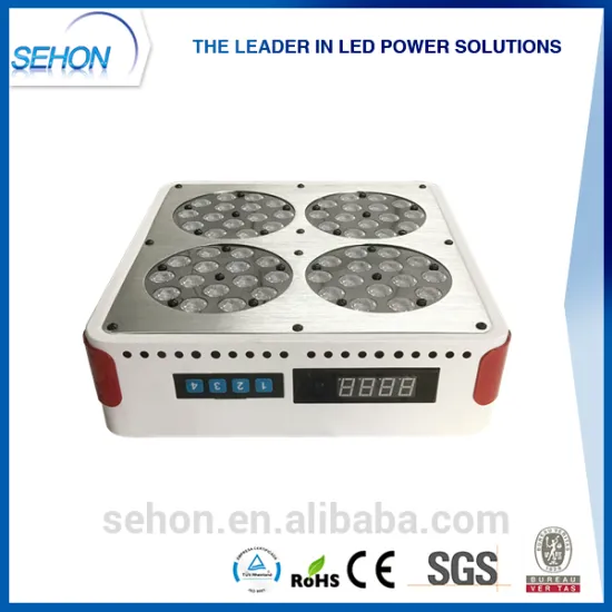 China New Model 180W 3W Chip Dimmable Apollo 4 Remote Control LED Grow Light
