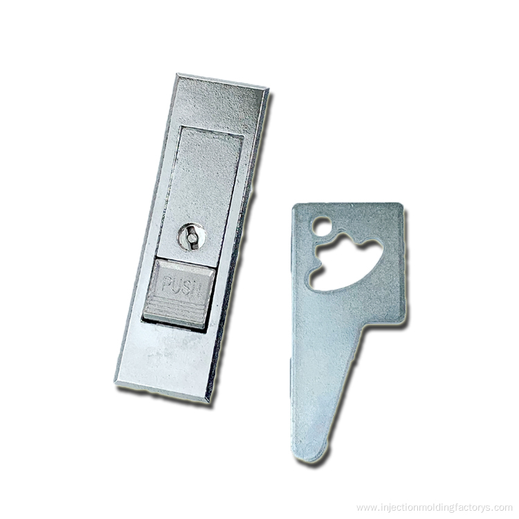 Sheet Metal Processing Cabinet Push Button Gate Lock