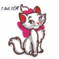 Cat Cartoon embroidery Patches Iron on Clothing