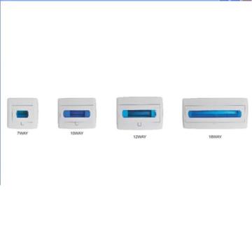 caché la boîte de distribution de l'installation