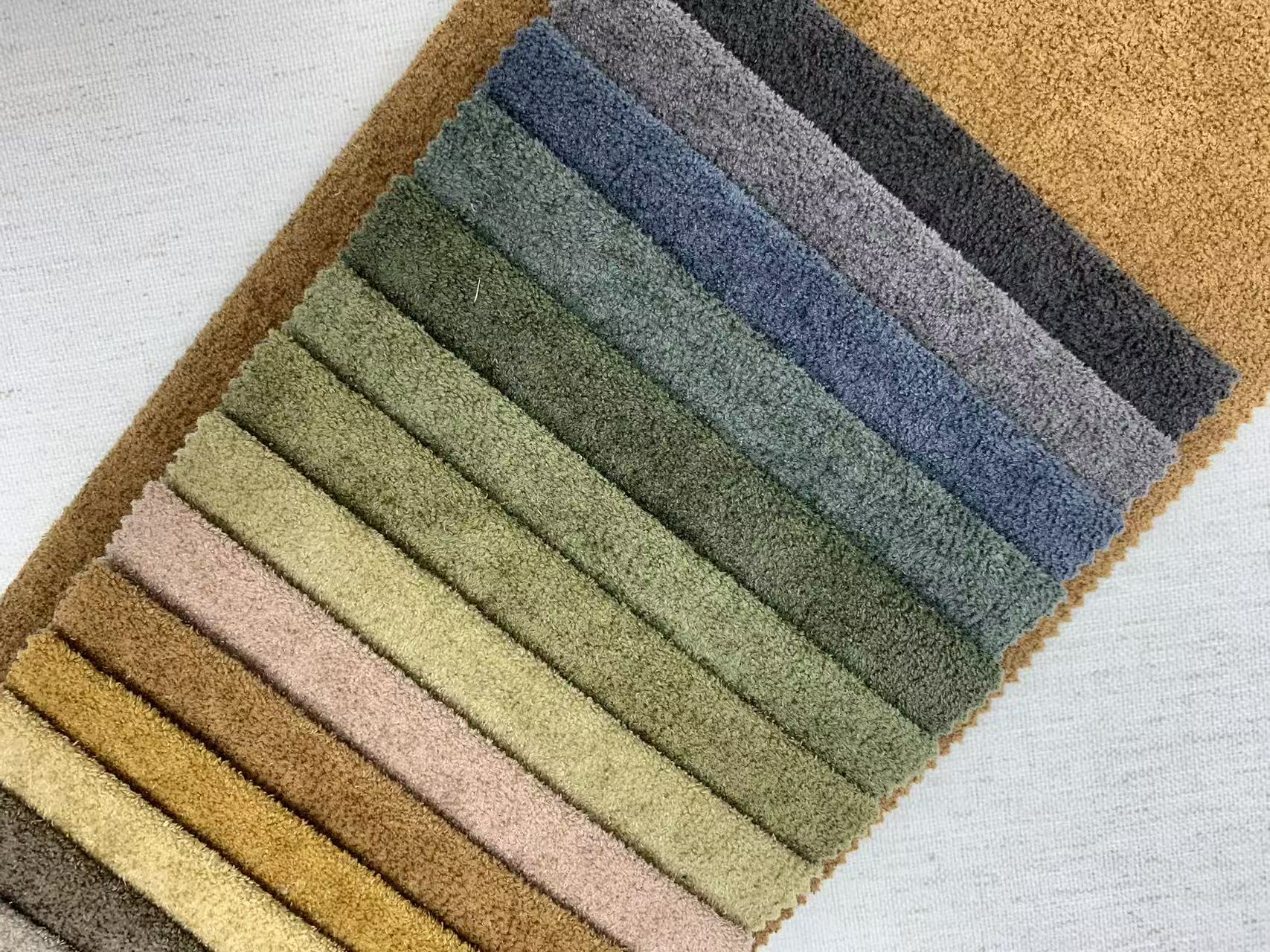 Sofa upholstery velvet fabric