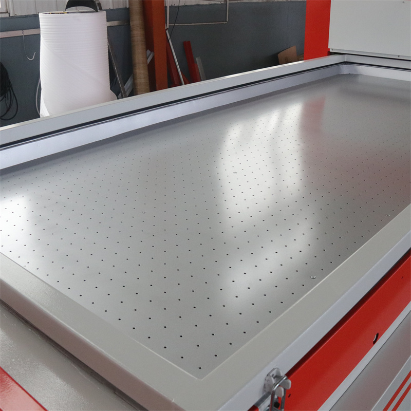 PVC Vacuum Press Machine for Melamine Film Lamination