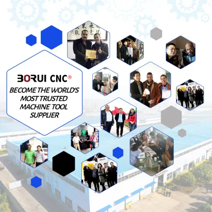 Borui BR570 Slant Bed CNC Lathe Headstock Machine