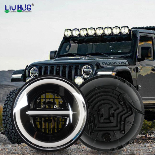 Offroad 7 Inch Led Motorcycle Headlight For Jeep