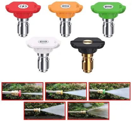 Pressure Washer Nozzle Tips 1/4" Quick Connector