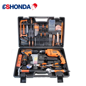 VDE Gshongda Hardware Woodworking Electric Impact Drill Combination Repair Tool Set