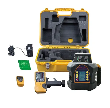 High Quality Green Red Beam Anti-Shocking LCD Auto Self-Leveling Rotary Laser Levels for Agriculture